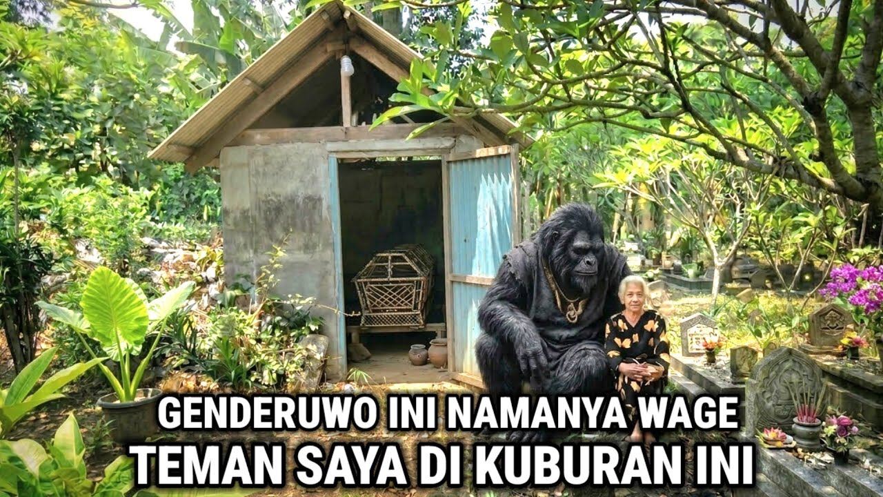 Viral !! Kisah Nyata Mantan TKW Tinggal Dikuburan Berteman Dengan Genderuwo 