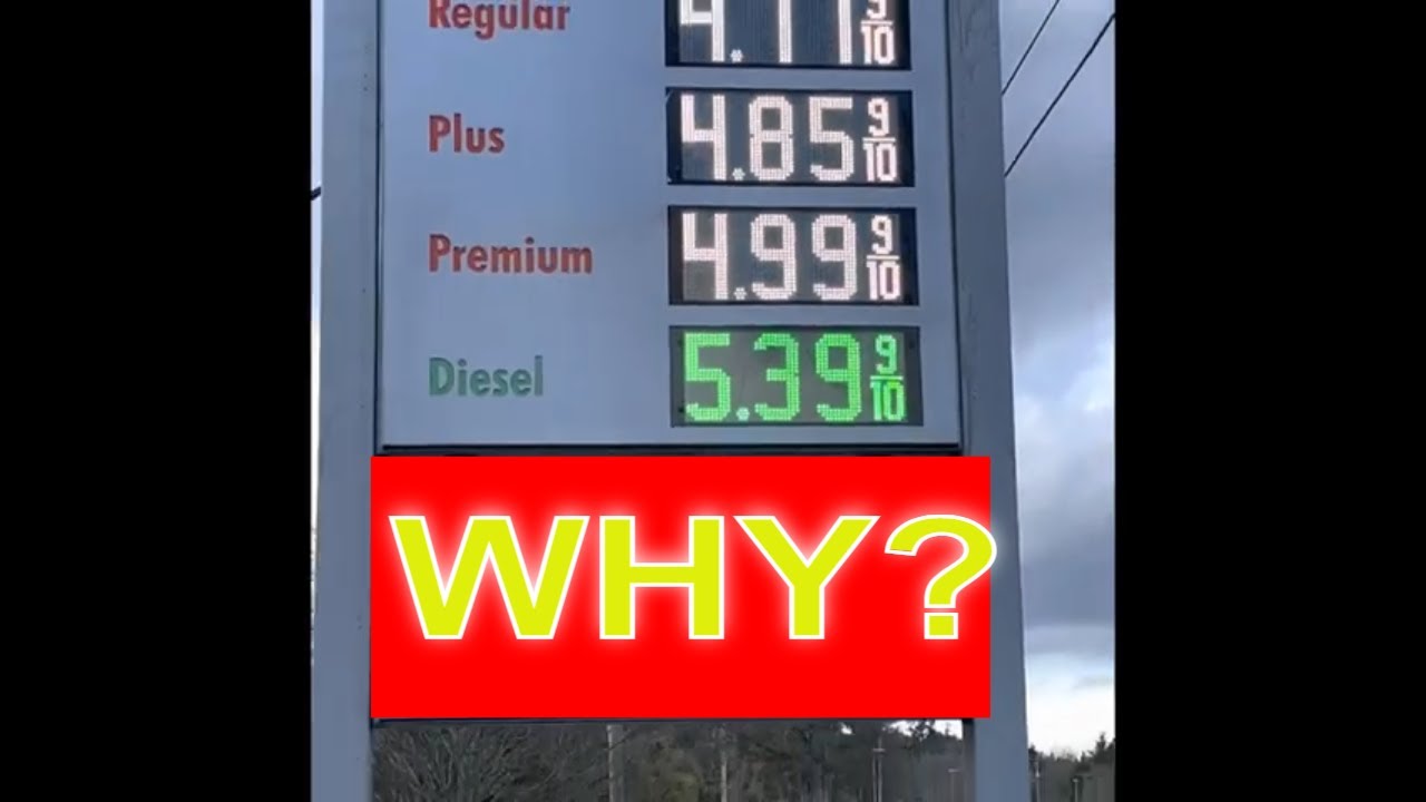 Why does Diesel cost more than Gas? It was cheaper!