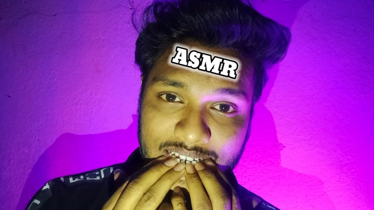 ASMR Mouth Sounds and Hand Movements