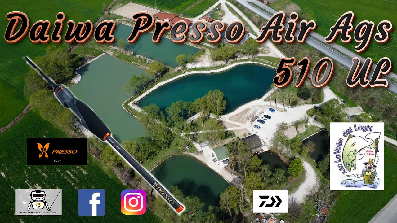DAIWA PRESSO AIR AGS 510 UL