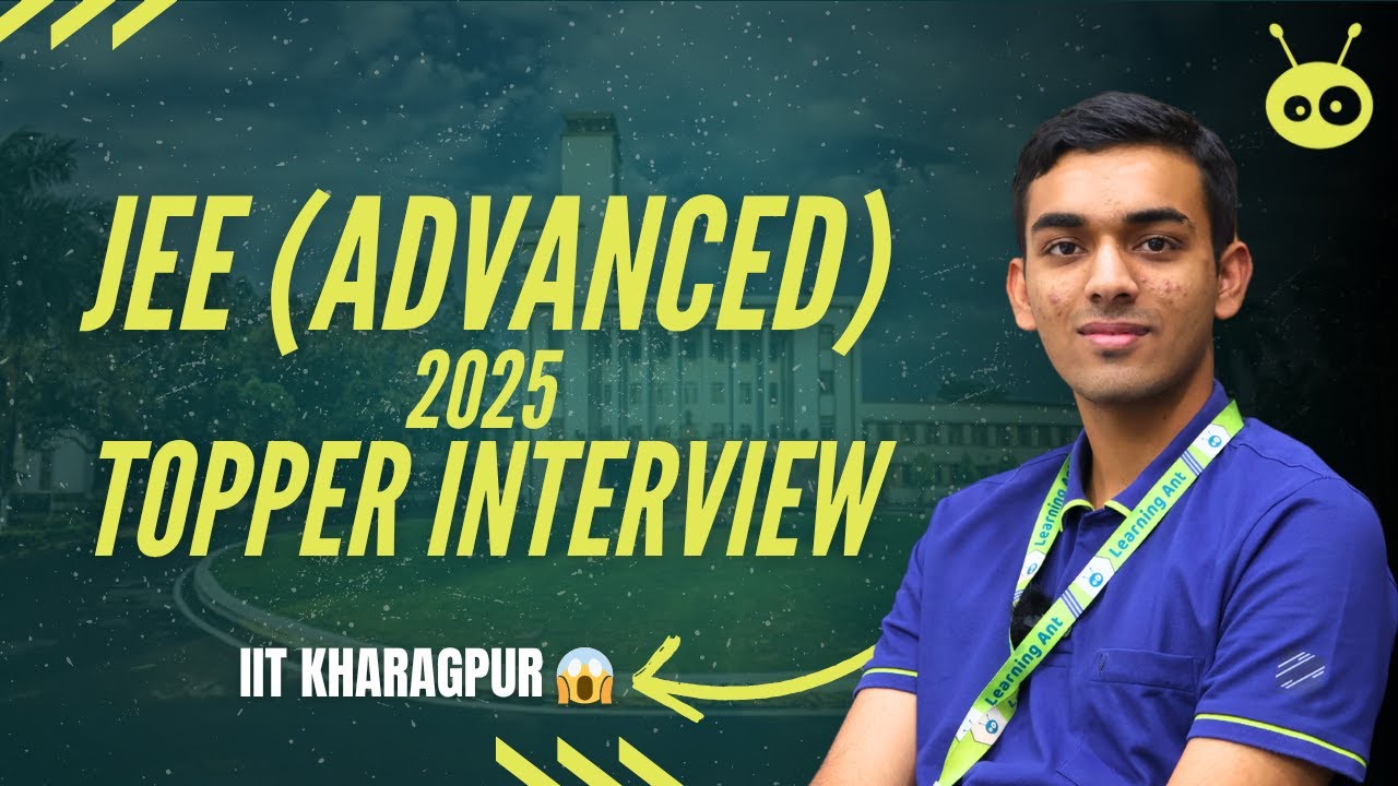 JEE Advanced 2025 TOPPER | Raghav's Full Interview and Preparation Strategy 