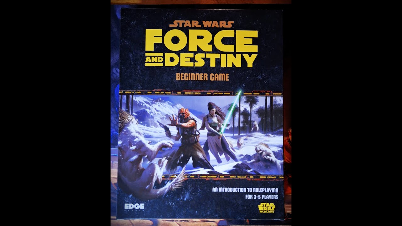 Unboxing Star Wars Force And Destiny Beginner Game