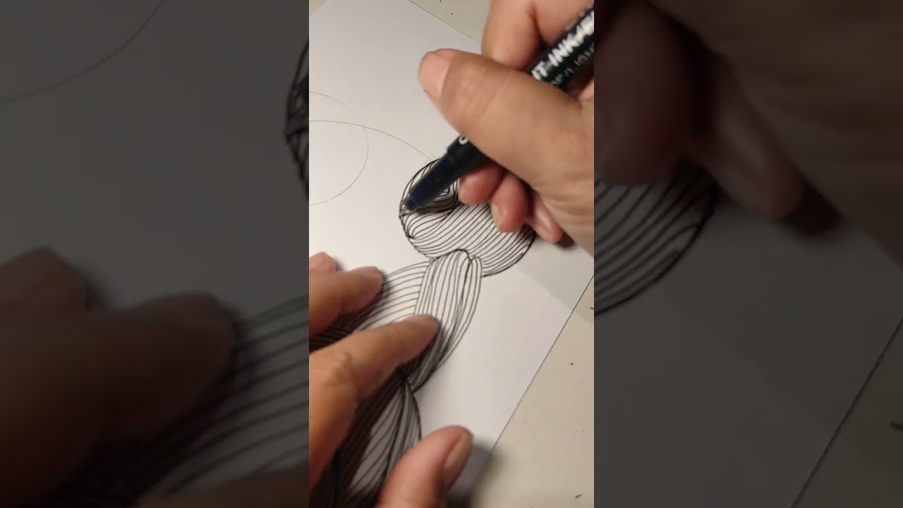 fineline art for relaxation