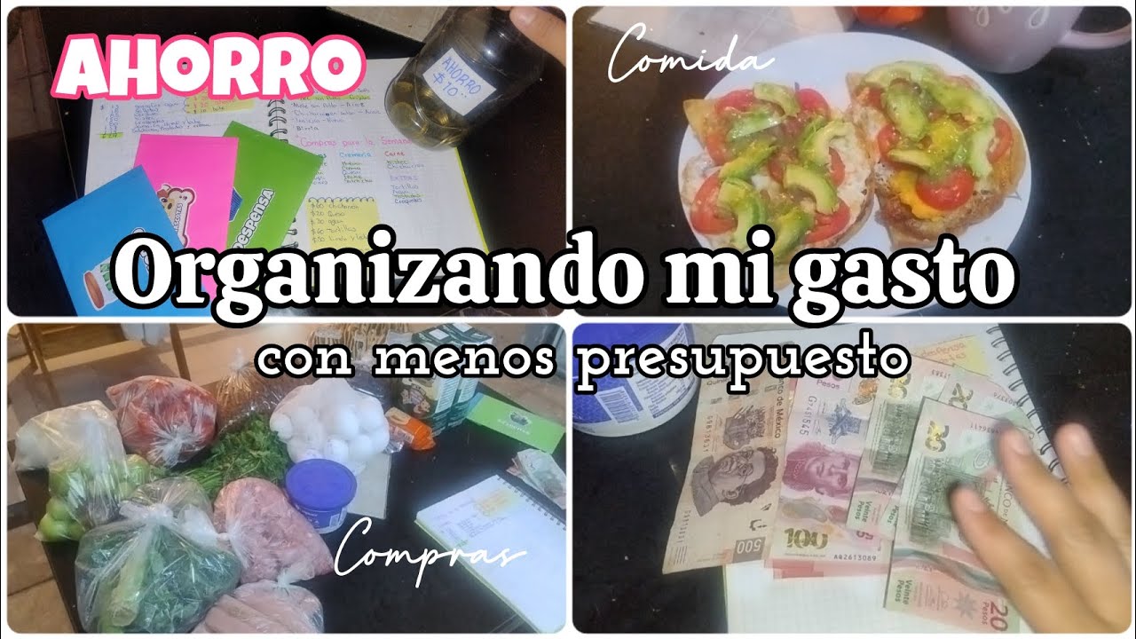 ✅ organizando mi gasto con poco presupuesto // Ahorro 💰💰