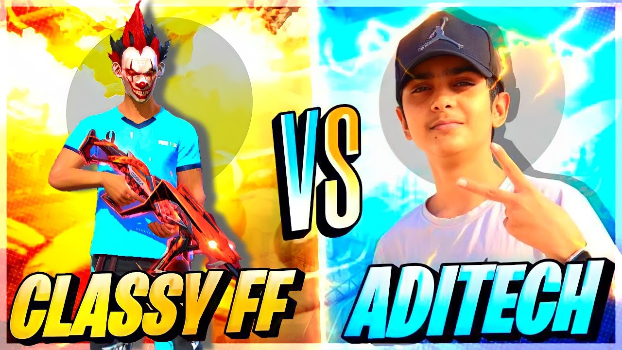Aditech🤖 Vs Classy 👽 When Legends Collide 🔥 - GarenaFreeFire