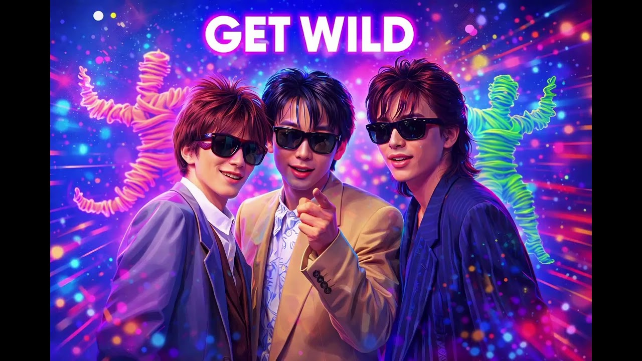 GET WILD / TM NETWORK – Hi-NRG 80s EUROBEAT ver. Rhythm & Joy