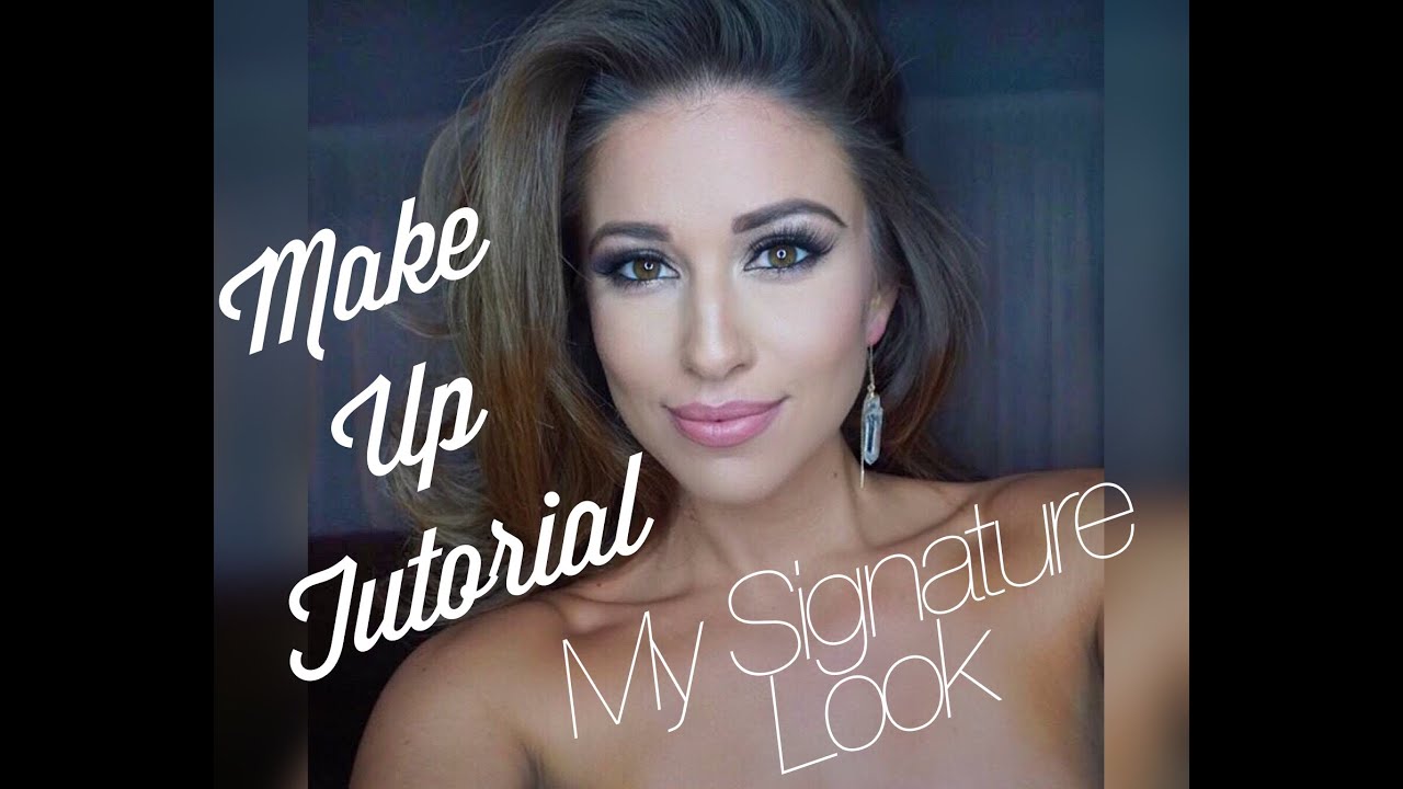 MY SIGNATURE MAKEUP LOOK l MAKEUP TUTORIAL  | 