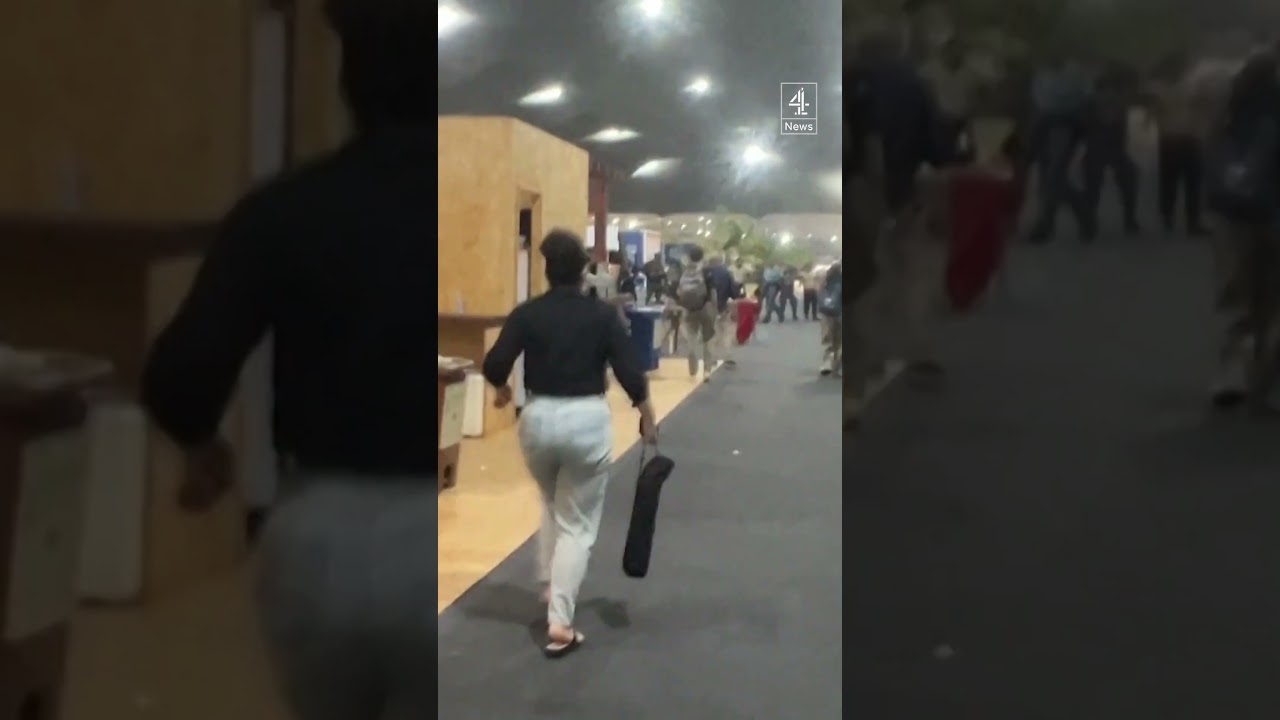 COP30 evacuated as fire breaks out