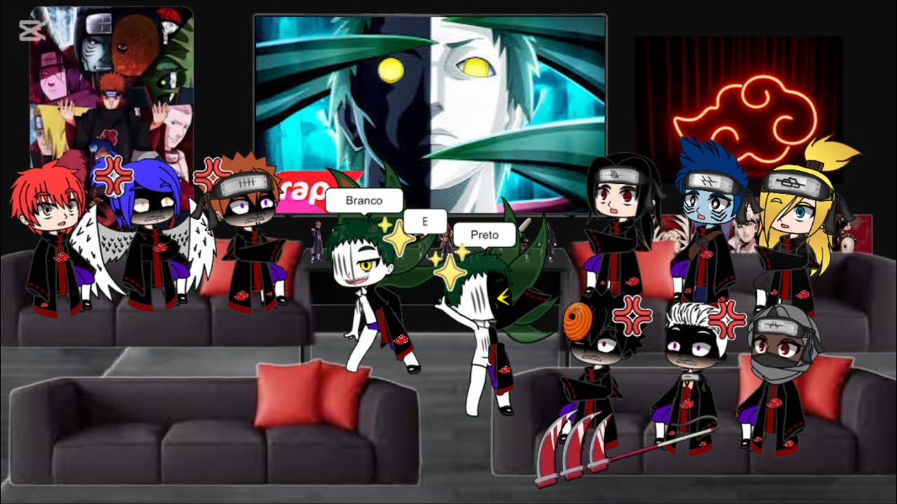 (2x) Akatsuki react Rap do Zetsu 7mz ( deixe a velocidade em 2x )