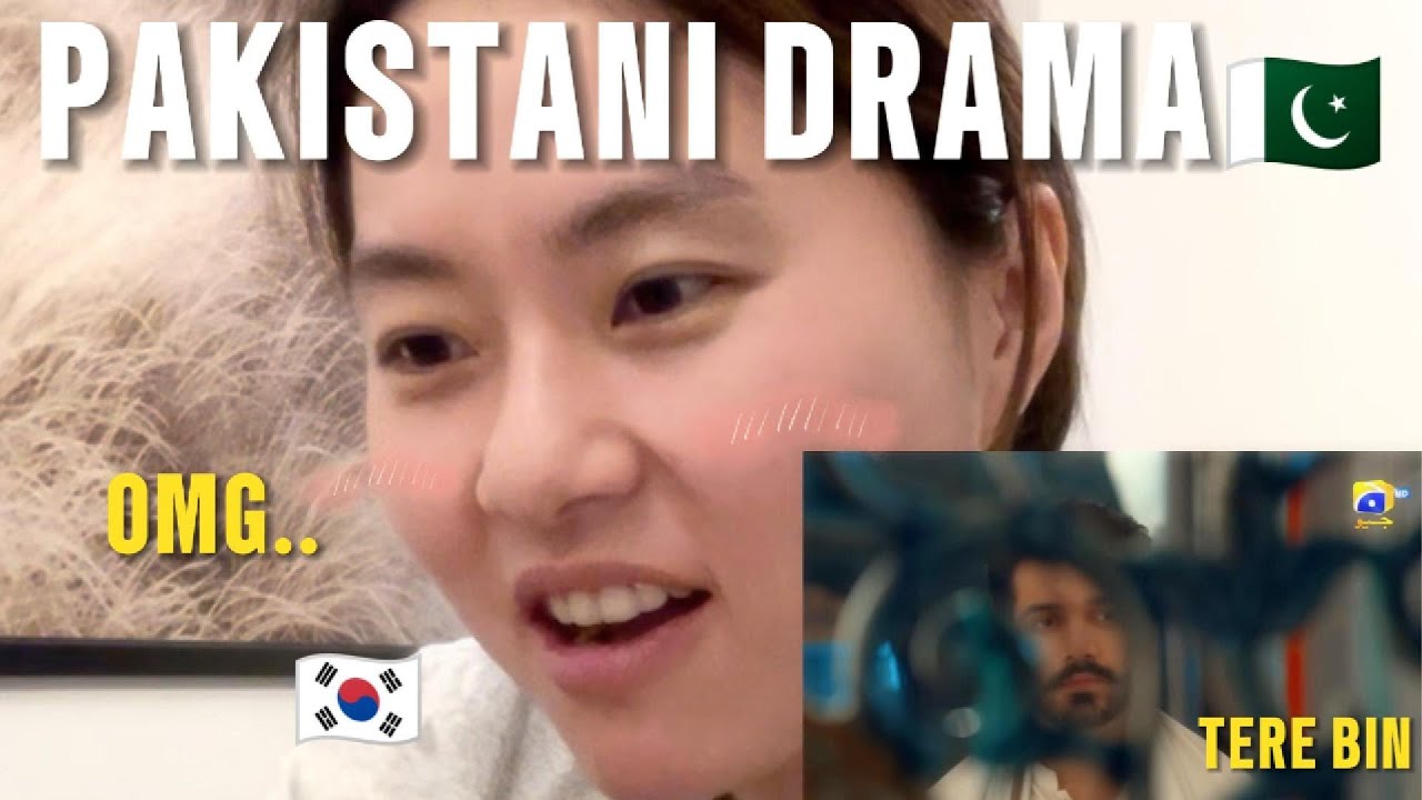 Korean reaction watching Pakistani drama Tere Bin_ep 1