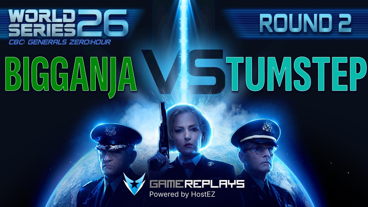 🔴Generals Online | World Series 2026 | R2 | BO 11 | bigGanja VS TumStep | Prize Pool 8,825$