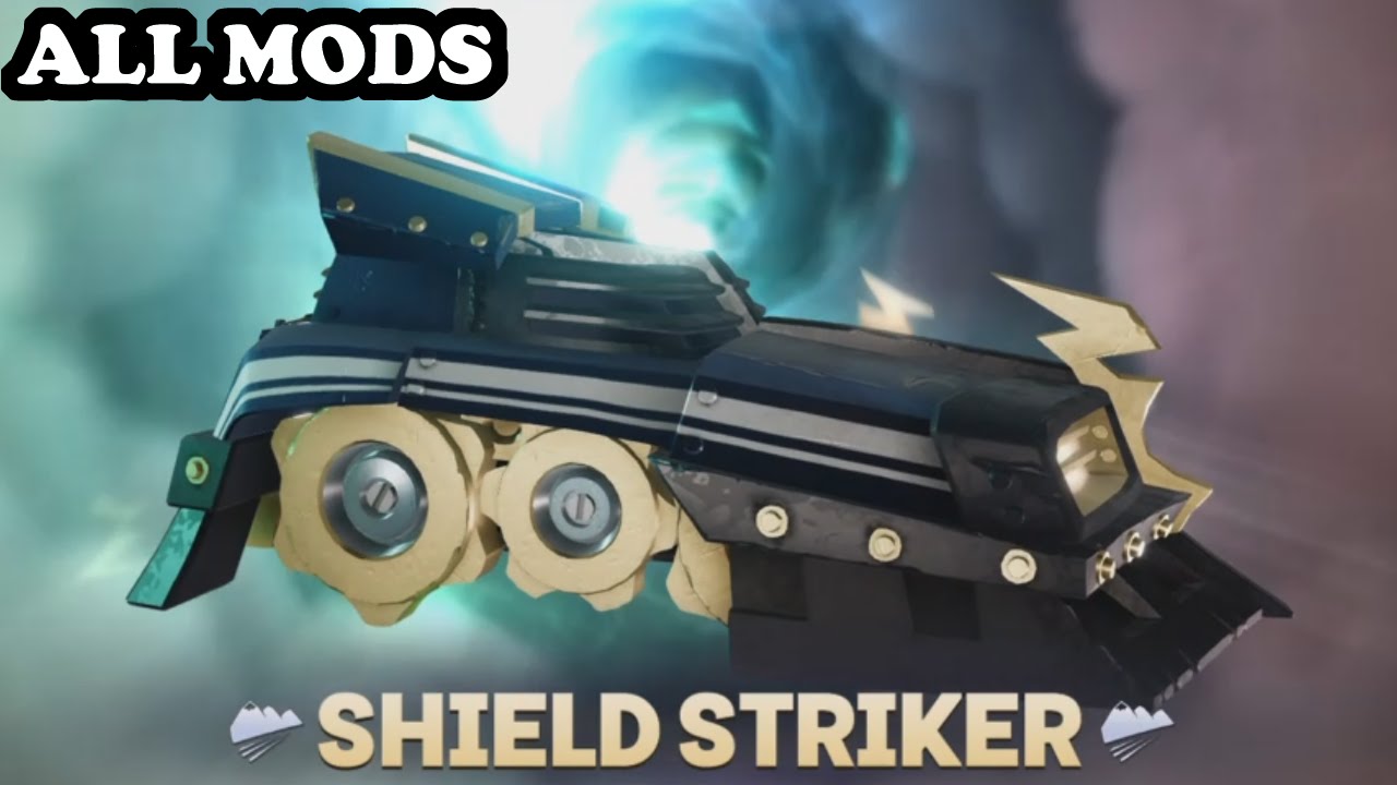Skylanders Superchargers - Shield Striker All Mods GAMEPLAY