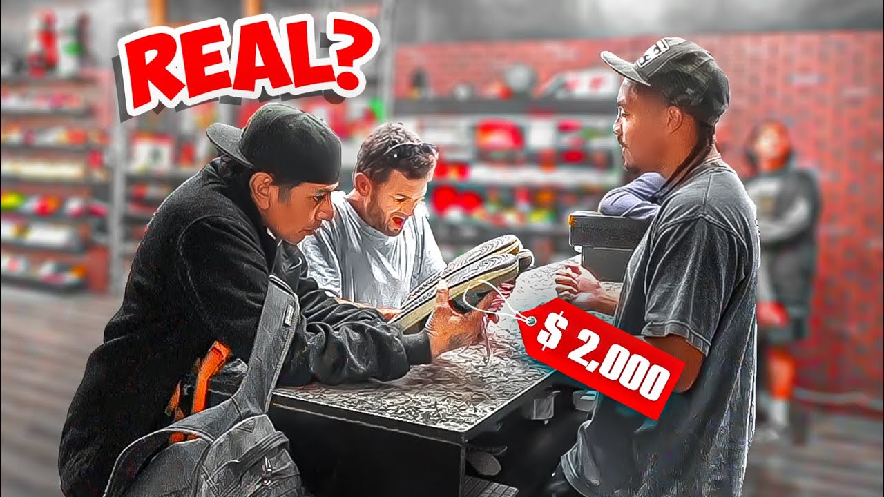 He Thought This Sneaker Was Worth $2,000...
