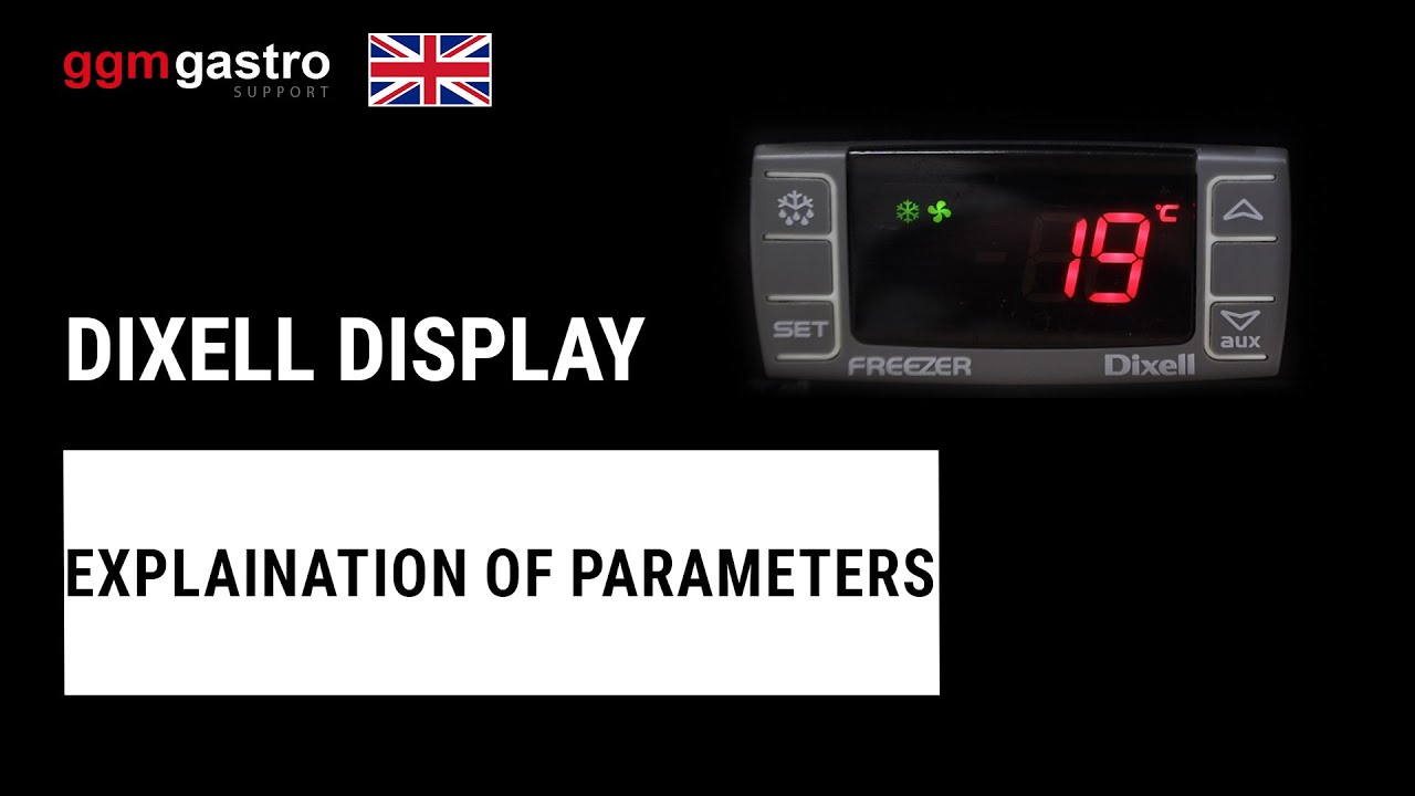 Dixell Display Explaination of parameters