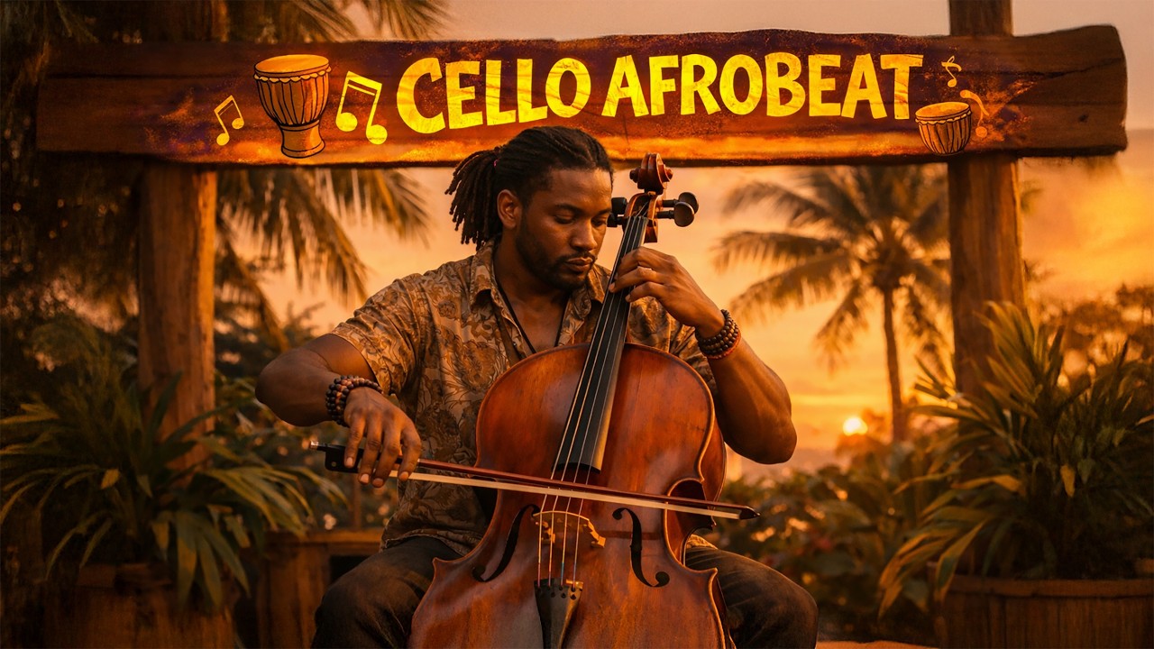 Afrobeat Cello Vibes — Tropical Strings & Warm Groove