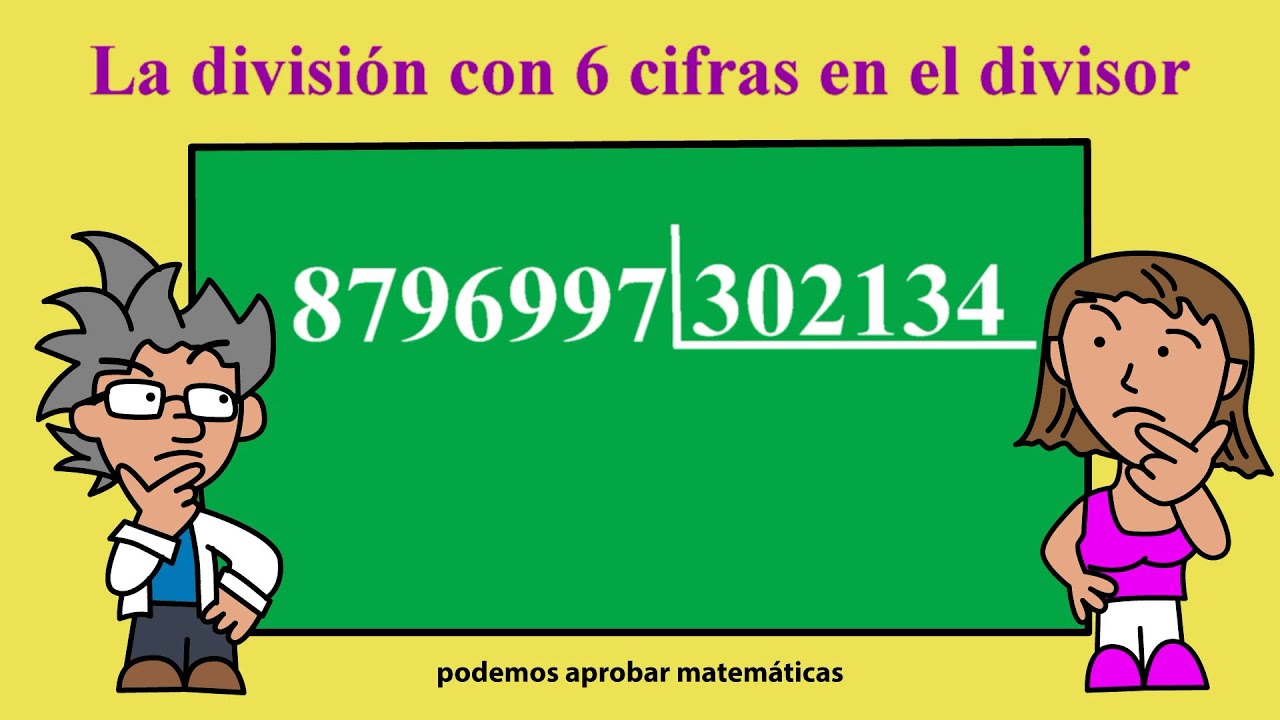 DIVIDIR POR 6 CIFRAS