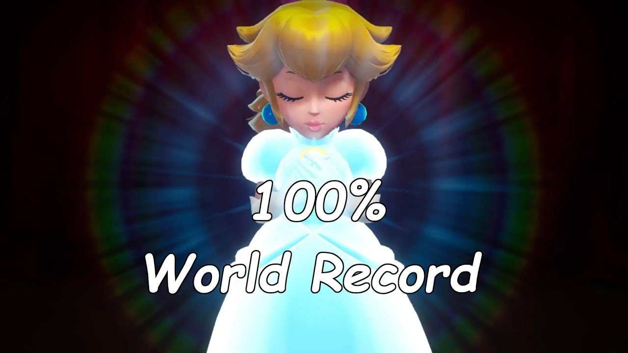 [Former WR] Princess Peach: Showtime 100% Speedrun in 8:30:11