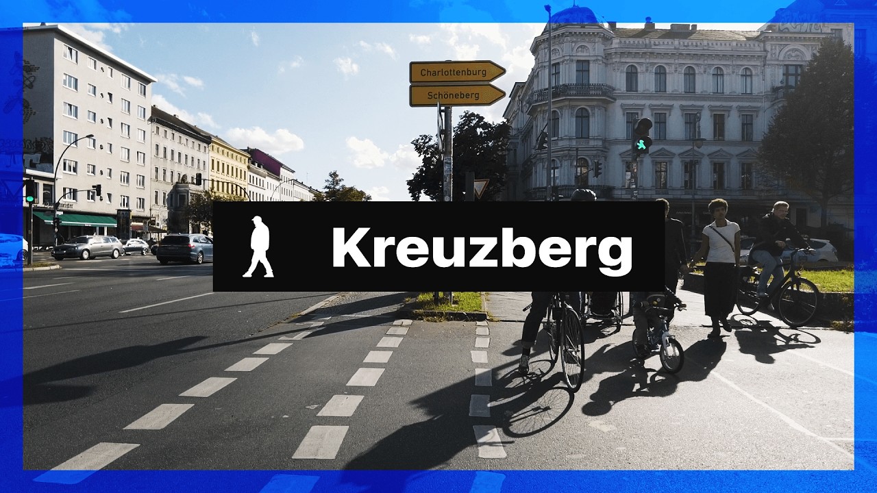 Walking tour Kreuzberg 🇩🇪 Bergmannkiez, Berlin | Outside Walker