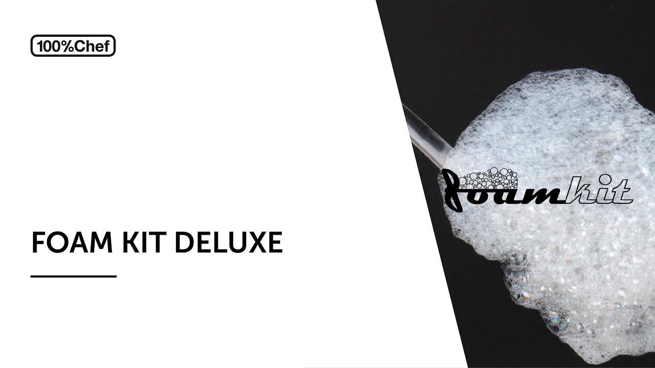 FOAM KIT DELUXE by 100%Chef