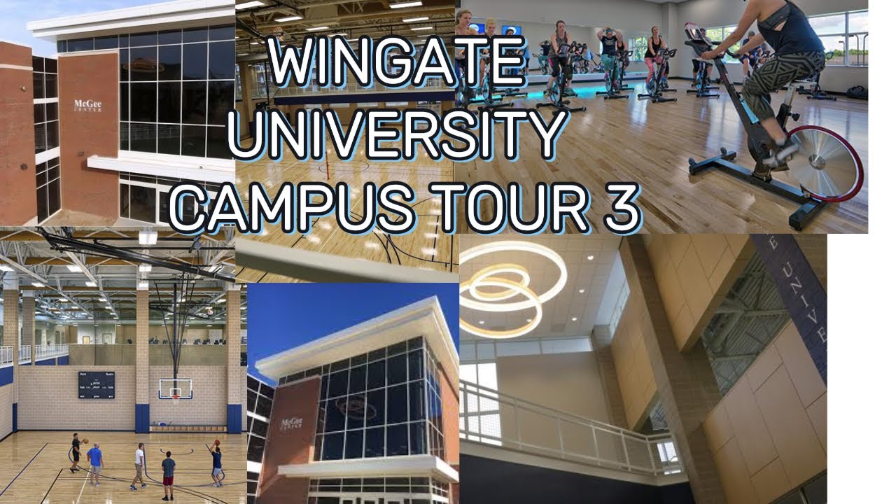WINGATE UNIVERSITY CAMPUS TOUR 3 #campustour #viral #fyp #wingate #gym #basketball #northcarolina