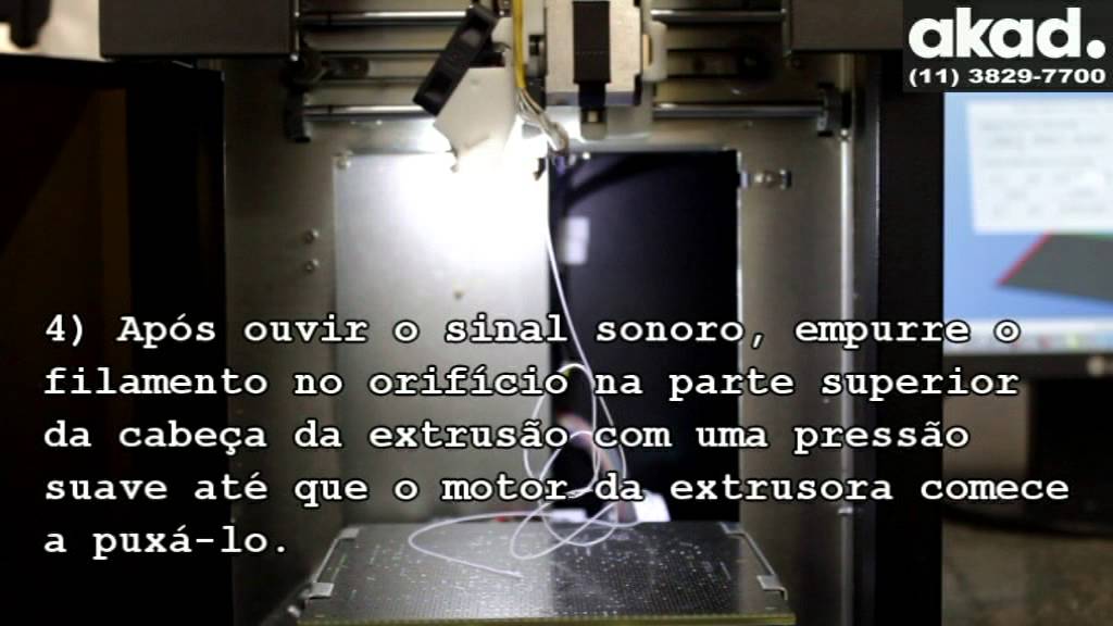 AKAD - Como Extrudar o Filamento ABS da Impressora 3D - akad.com.br