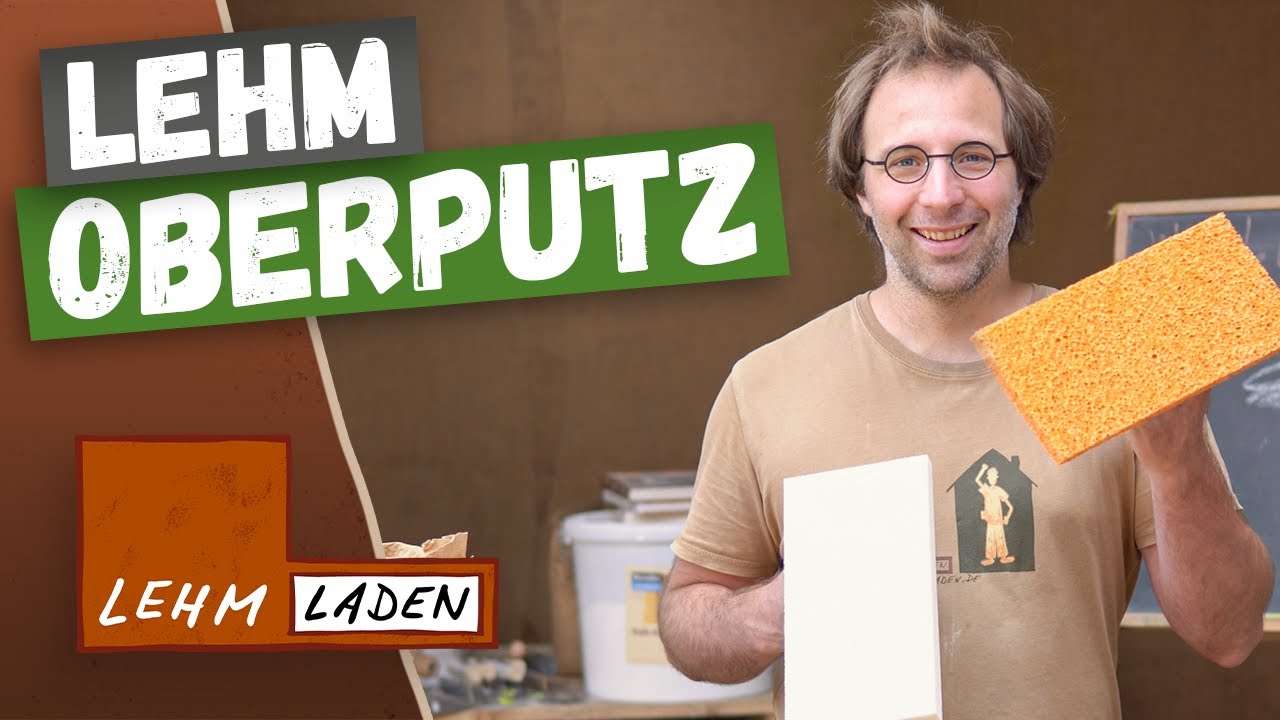 Lehm-Oberputz richtig auftragen und verarbeiten