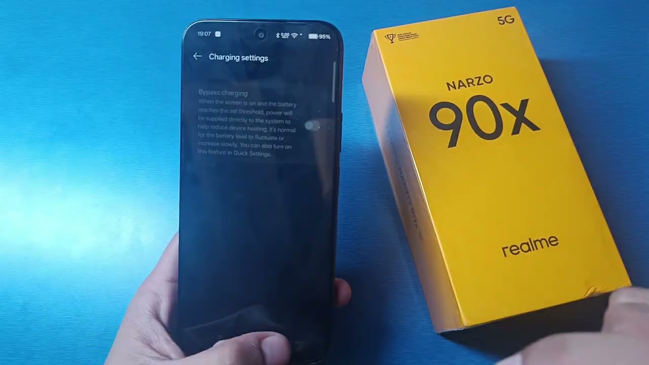 Realme Narzo 90X - Does have charging limit