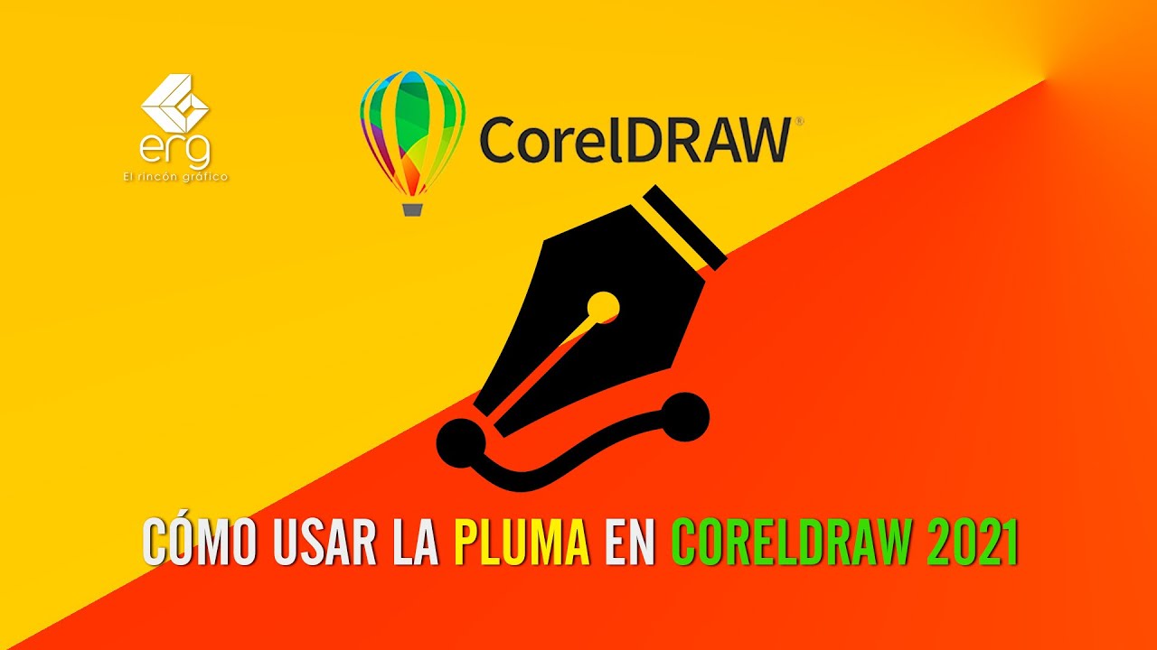 🖋Cómo usar la herramienta de PLUMA para VECTORIZAR y REDIBUJAR en CorelDraw [FÁCIL]😜
