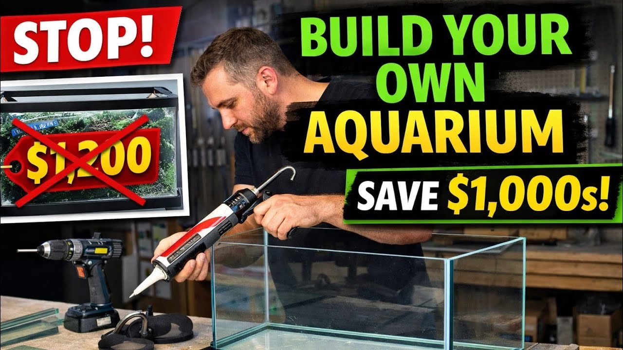 How to Build Your Own Aquarium and Save Thousands of Dollars (DIY Fish Tank Guide)