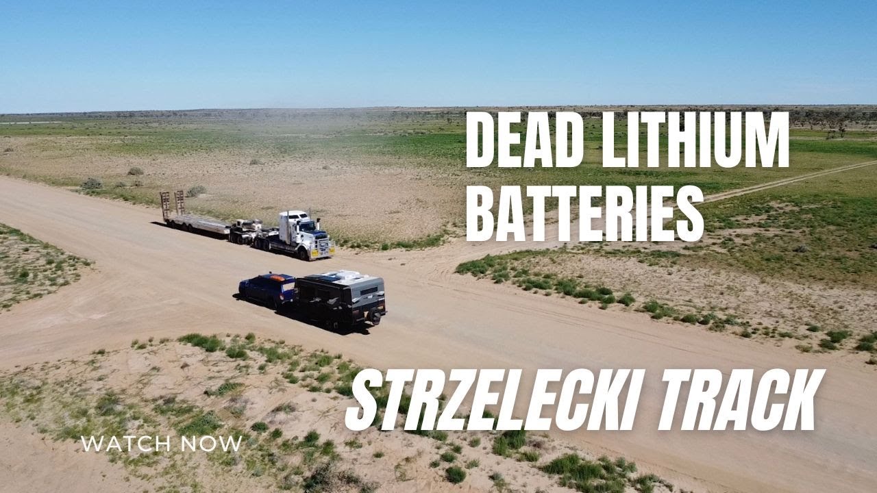Battery failure starting the Strzelecki Track