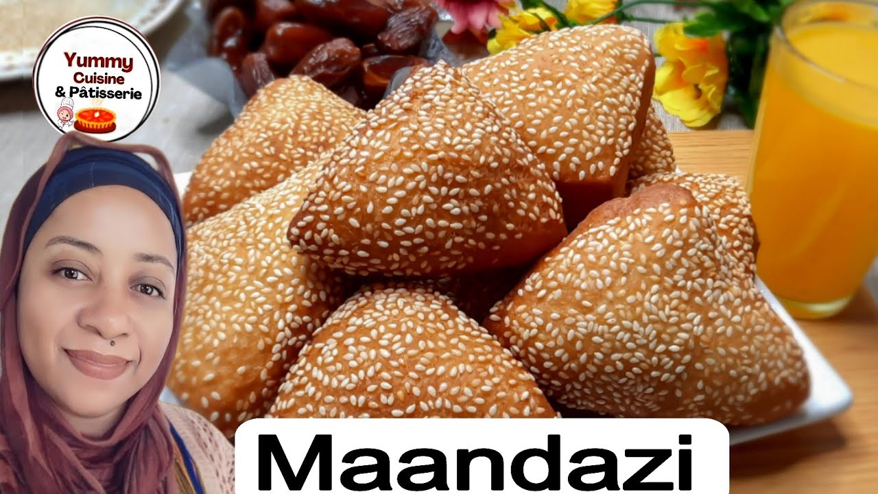 Comment faire des Maandazi / Makandazi aux graines de sésame : recette  facile