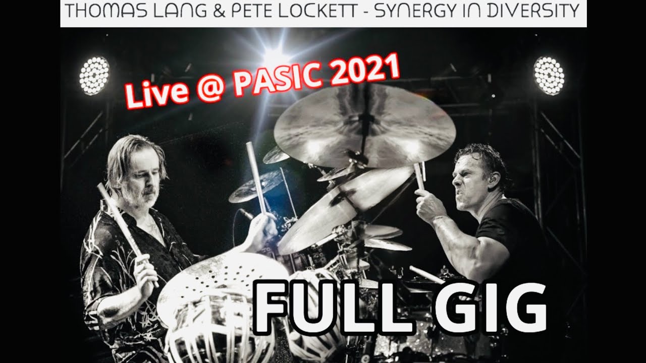THOMAS LANG / PETE LOCKETT - PASIC MAIN STAGE - FULL GIG
