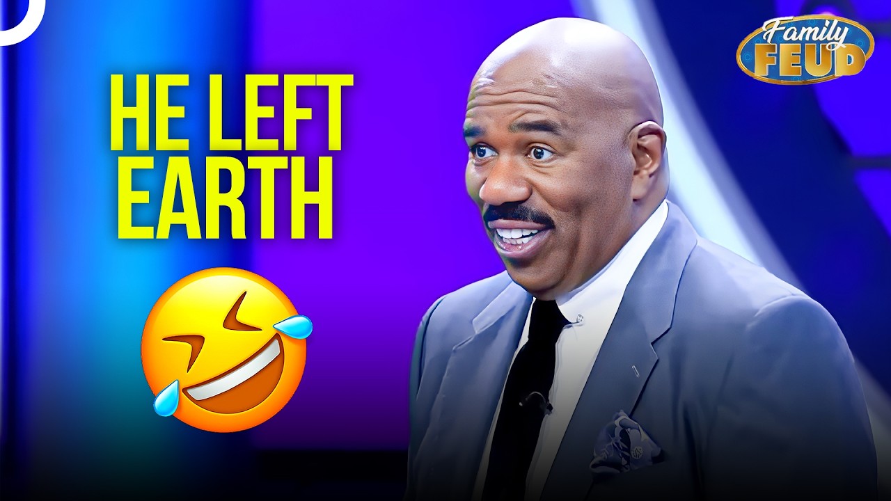 TRY NOT TO LAUGH! Steve Harvey DYING Over These Animal Answers! | | Family Feud Compilations