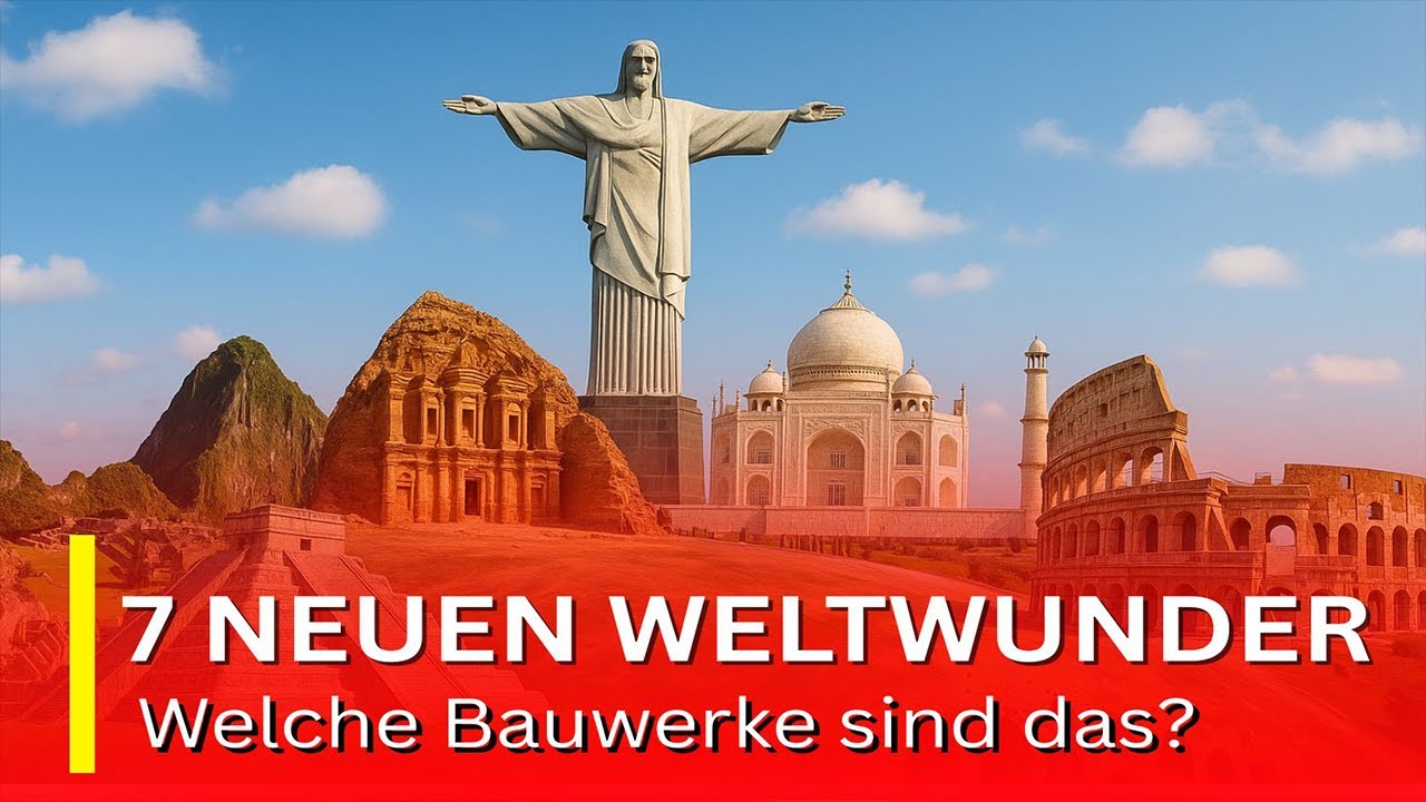 WELT: Was sind die 7 neuen Weltwunder? | Faszinierende Bauwerke der Menschheit