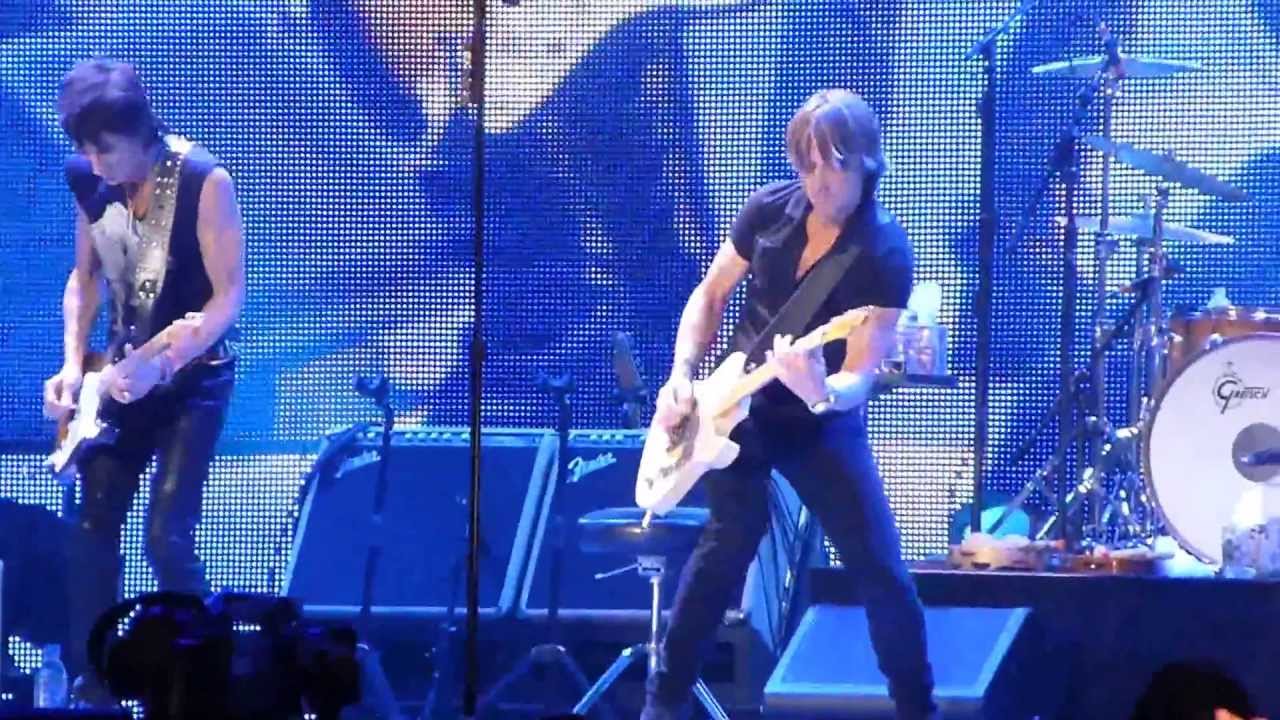 Rolling Stones and Keith Urban 'Respectable', Staples Center 5-3-13