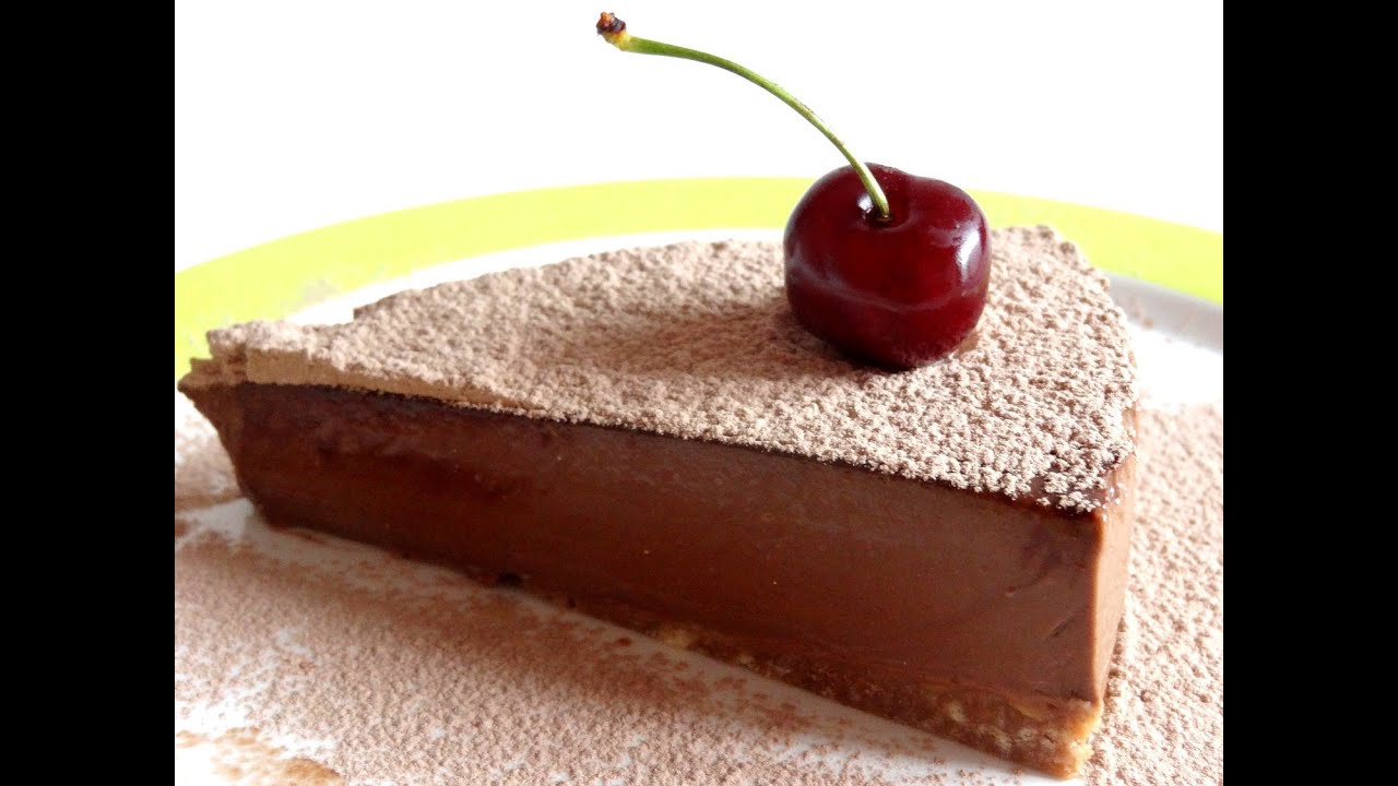 Receta de cheesecake de chocolate | Tarta de queso con chocolate | Sin horno