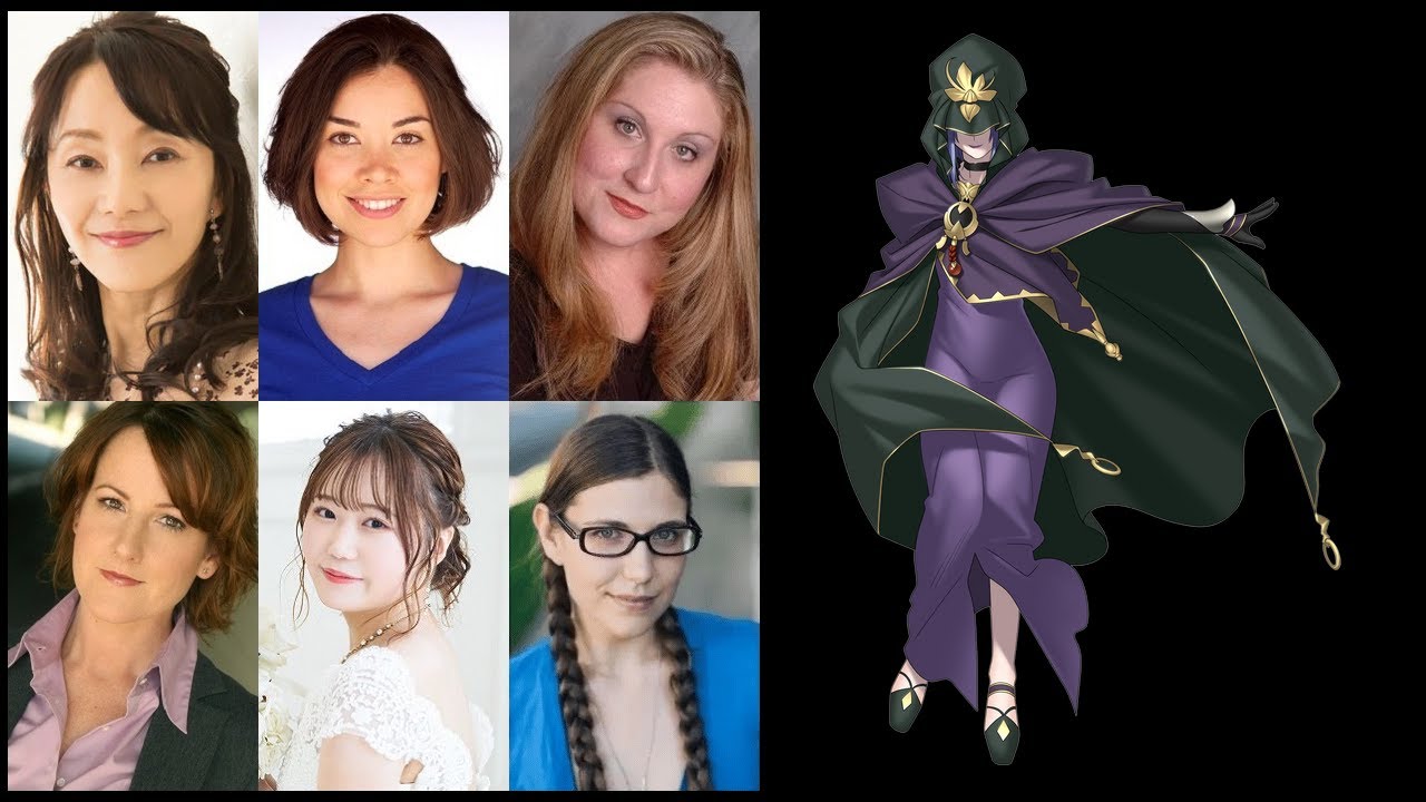 Anime Voice Comparison-Medea (Fate/Stay Night)