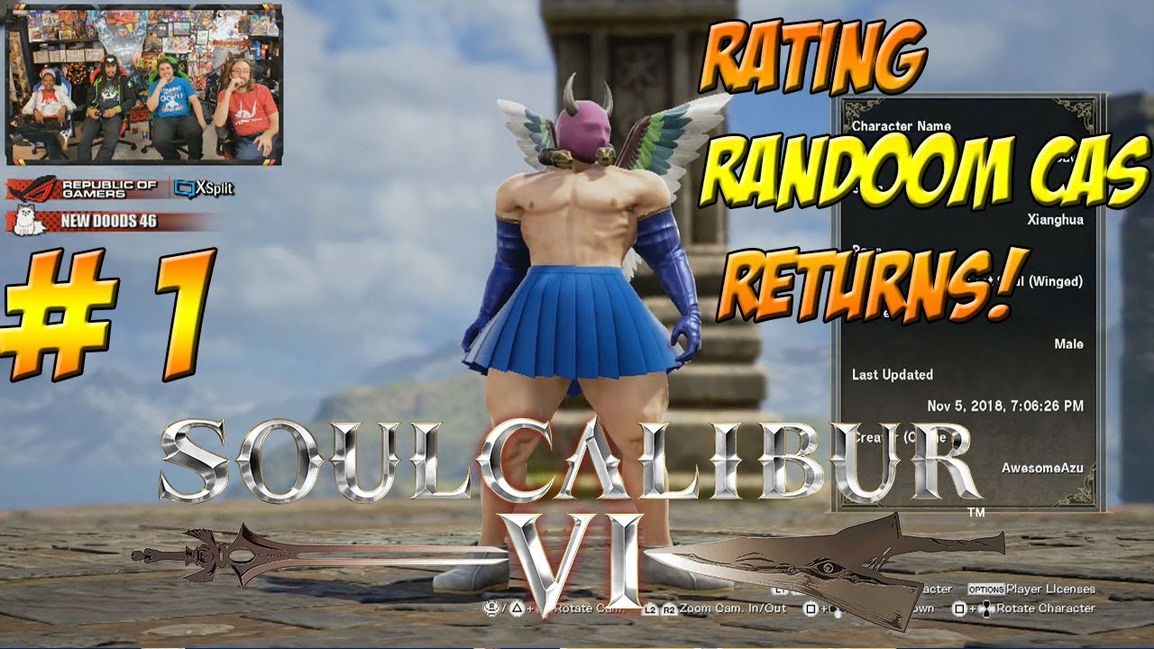 Soul Calibur VI! Rating Random CAS Returns! Part 1 - YoVideogames