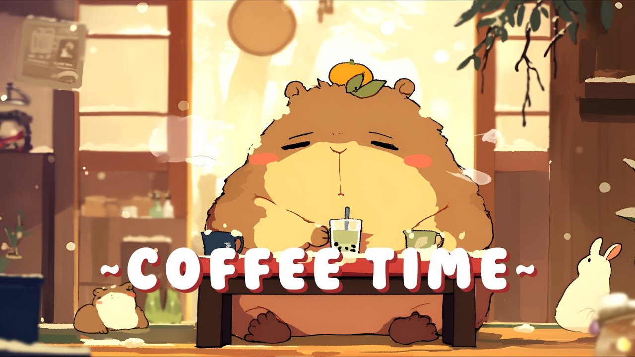 Lofi Capybara Radio - Relaxing Beats to Study/Sleep/Chill ~ Peaceful Flow ~ 🦫 🎮 ☕