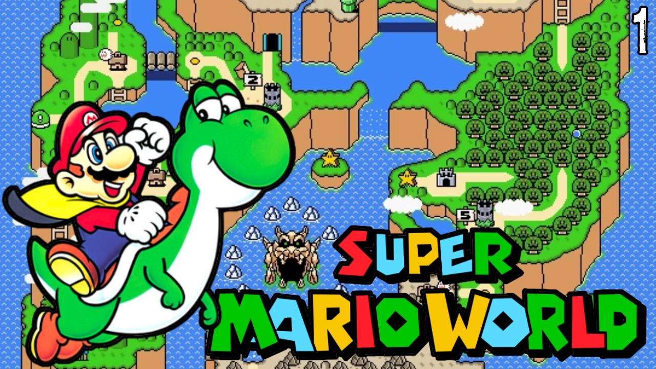 SUPER MARIO WORLD - Let's go!!! #1