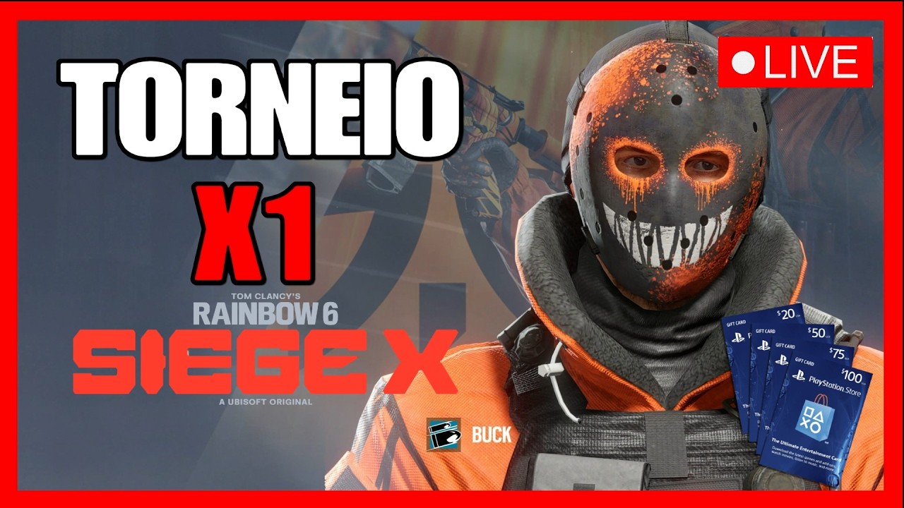 🔴 INSCRIÇÃO CAMP X1 R6 VALENDO GIFT CARD (PS5 PS4 XBOX) !!  ..( RAINBOW SIX SIEGE PC/ PS5//XBOX )