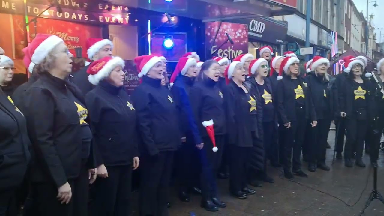 The Rock Choir at Stourbridge Festive Lights 2025 