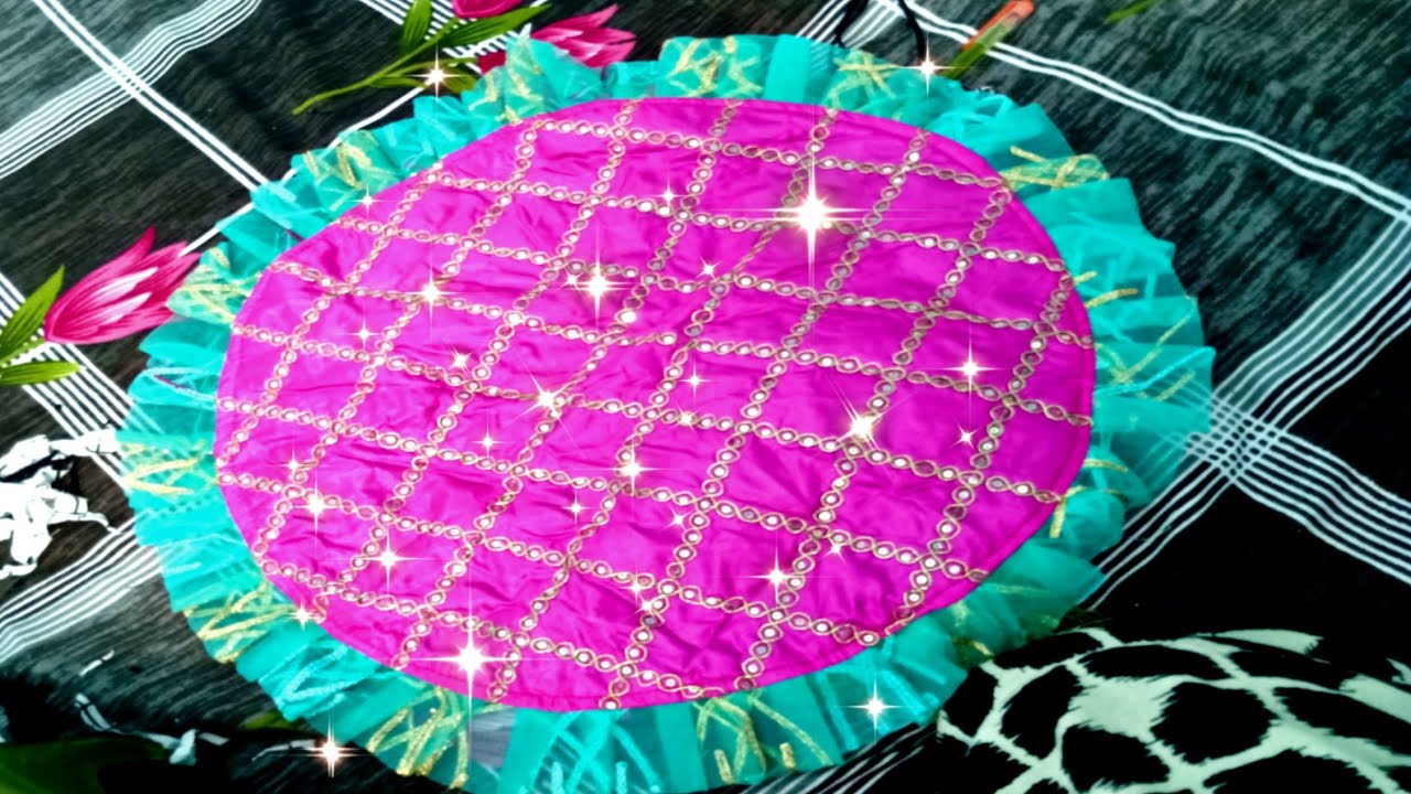 Diy Thali Cover | Thalpoch | EASY HOMEMADE THALI COVER | Thali design| 5Mint 
simple ideas for thali
