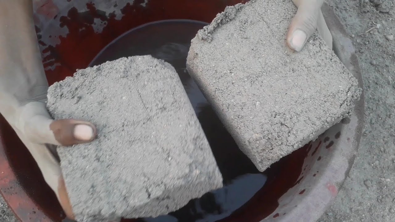 New mud shapes crumbling ❣️ crunchy crumbling in water ASMR crumbling+dry video💦😴🤤