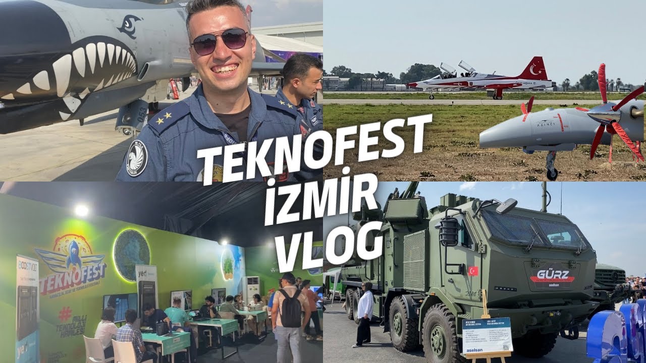TEKNOFEST İZMİR VLOG 2023  (Türk Yıldızları/Akıncı/)