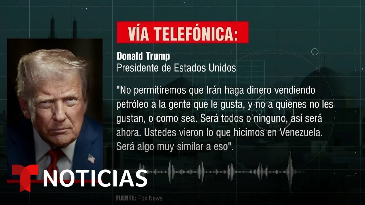 Trump anuncia que controlar&aacute; el estrecho de Ormuz tras fracasar negociaciones | Noticias Telemundo