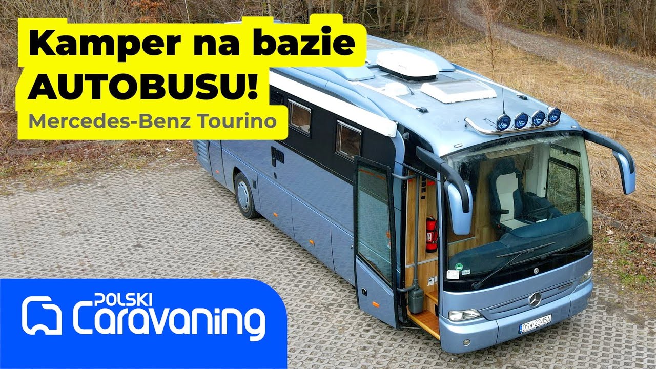 Super projekt kampera zabudowanego na autobusie Mercedes Benz Tourino o DMC 18 ton od Balcamp