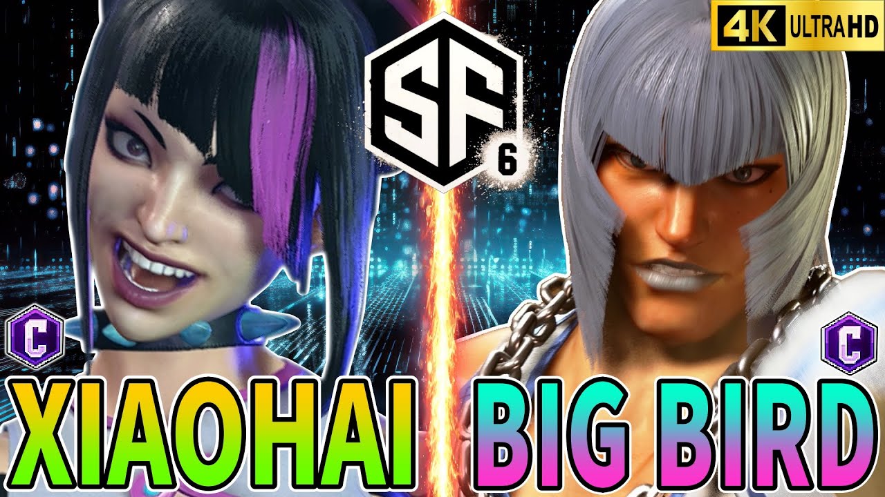【スト6】Xiaohai(ジュリ) vs BigBird(マリーザ)【ストリートファイター6】