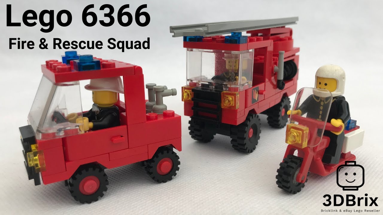 Lego 6366 - Fire & Rescue Squad