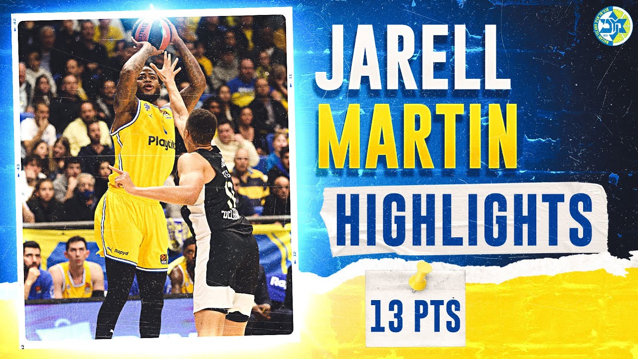 Jarell Martin (13 points) Highlights vs Partizan Belgrade | המהלכים של ג'רל מרטין נגד פרטיזן